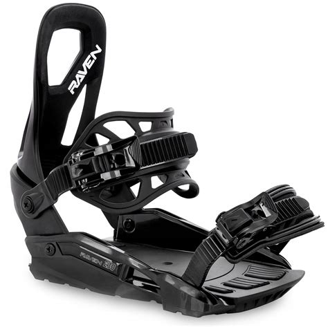 Wi Zania Snowboardowe Raven S Black M L