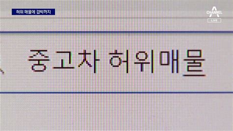 “중고차 보러갔다가 납치 공포”허위 매물 집중 단속 동영상 Dailymotion