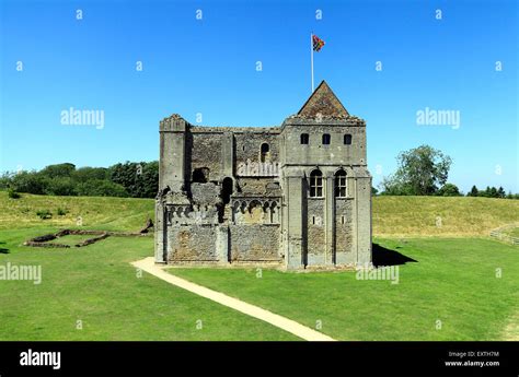 Castle Rising Castle 12th Century Norman Keep Norfolk England Uk