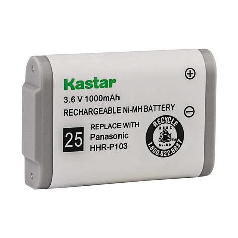 Buy Kastar HHR P103 Battery Type 25 NI MH Rechargeable Battery 3 6V