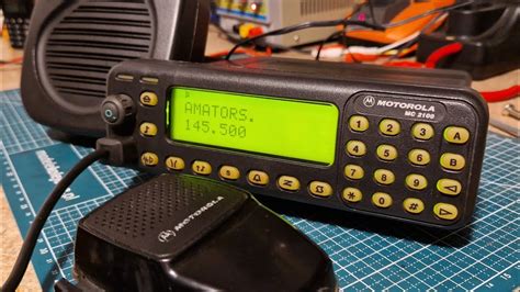 motorola mc vhf pierwsze uruchomienie youtube