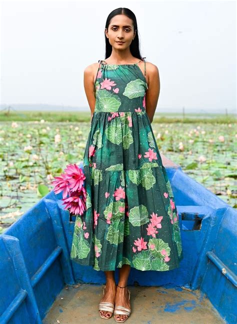 Lotus Tie Knot Dress Netein