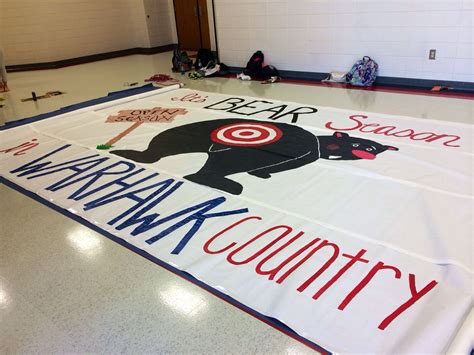 Run through signs for football season! | Football banner, Run through signs, Football signs