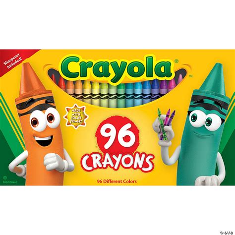 96-Color Crayola® Crayons | Oriental Trading