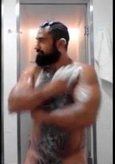 Straight Muscle Bear Shower Tease Muscle Tease Porn Fd XHamster