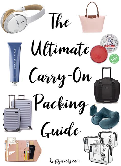 The Ultimate Carry On Packing Guide