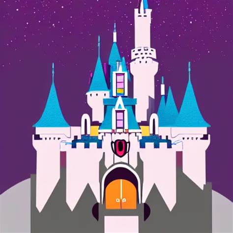 Disney Castle Vector