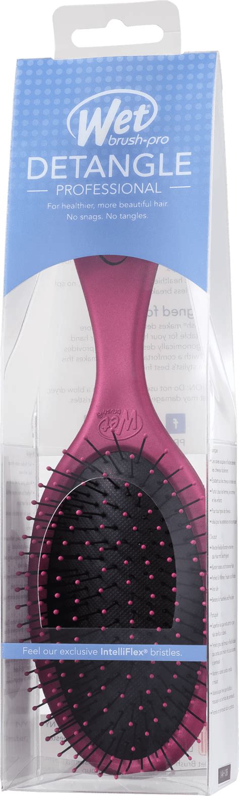 Escova Wet Brush Pro Rosa Oval Beleza Na Web