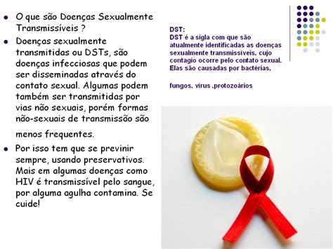 Sexualidade 7 Doenças Sexualmente Transmissíveis