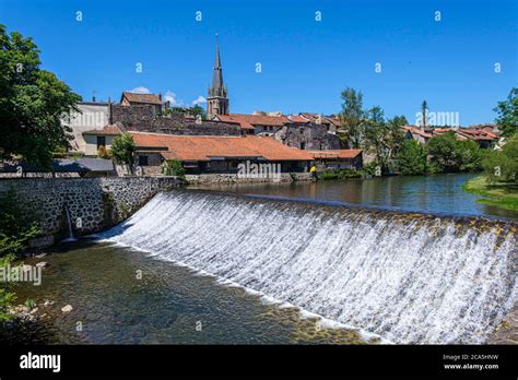 France Cantal Aurillac Old Wash Along The River La Jordanne And