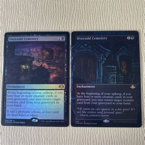 Mtg 定員過剰の墓地oversold Cemetery 2枚セット Foil メルカリ