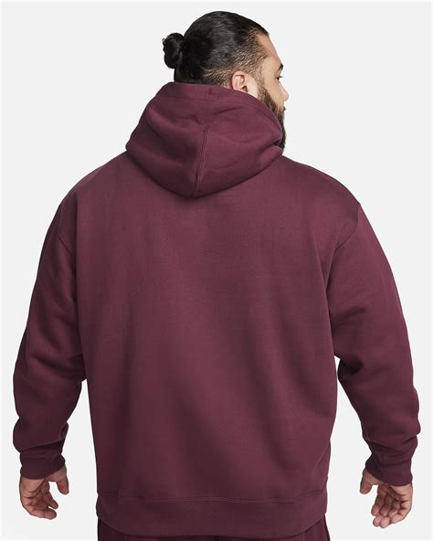 Hoodie Pullover De Lã Cardada Nike Solo Swoosh Para Homem Nike Pt