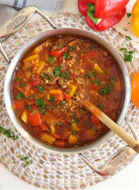 Stuffed Pepper Soup The Suburban Soapbox