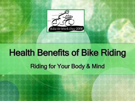 Ppt Health Benefits Of Bike Riding Powerpoint Presentation Free