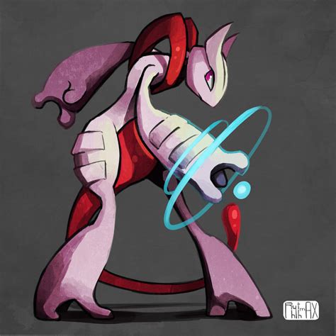 Mega Mewtwo X by RhythmAx on DeviantArt