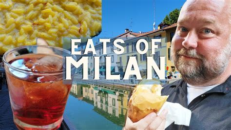 What To Eat In Milan Traditional Milanese Food Youtube