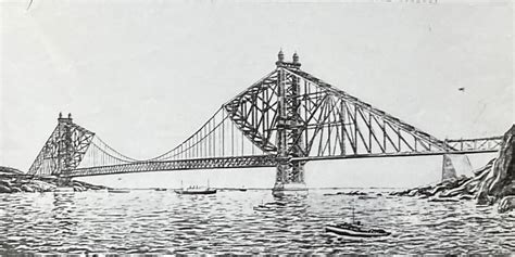 The Golden Gate Bridges First Draft 1922 Design Was An Industrial Mess