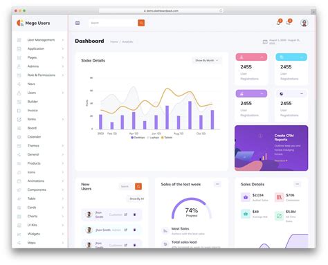 42 Free Bootstrap Admin Dashboard Templates 2024 Colorlib