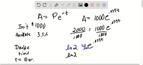 Solvedcompound Interest In Exercises 7 12 Find The Missing Values Assuming Continuously