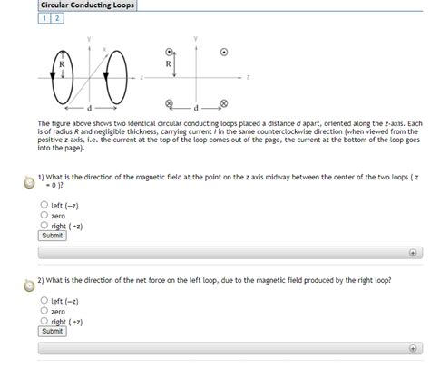 Solved Circular Conducting Loops R R Oo The Figure Above Chegg