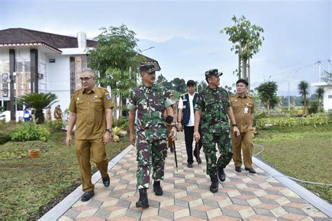 Pangdam Xiii Merdeka Tinjau Lokasi Kesiapan Kunjungan Kerja Presiden Ri