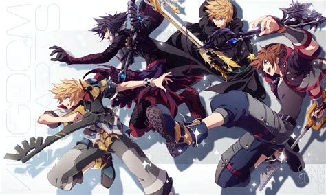 Sora Roxas Ventus And Vanitas Kingdom Hearts And 1 More Drawn By