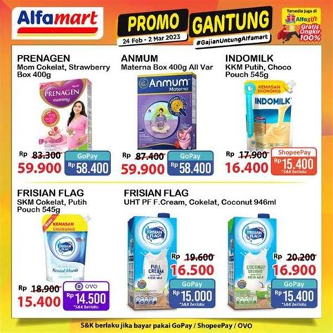 Promo Alfamart Gantung Maret Promo Gajian Untung Yang Akan