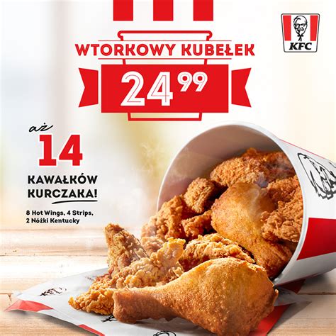 Wtorkowy kubełek w KFC Promocje Strona główna