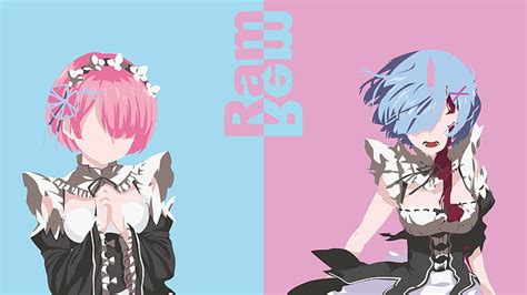 Ram Rem Rezero 4k Ultra Hd Wallpaper Atelier Yuwaciaojp