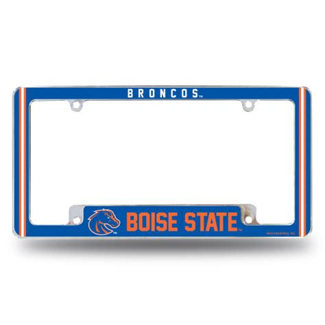 Boise State Broncos Classic Chrome License Plate Frame