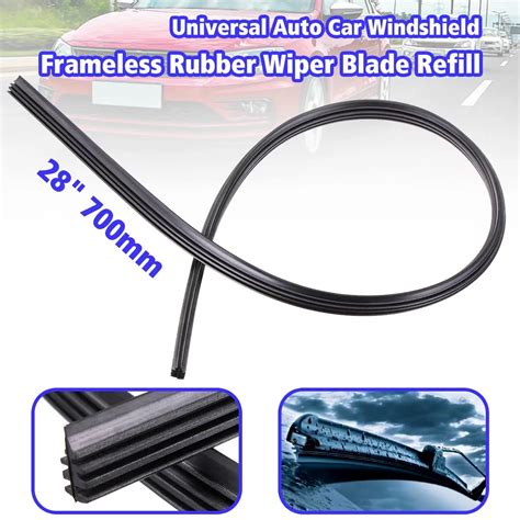 Mm Car Bus Van Truck Rubber Graphite Wiper Blade Universal