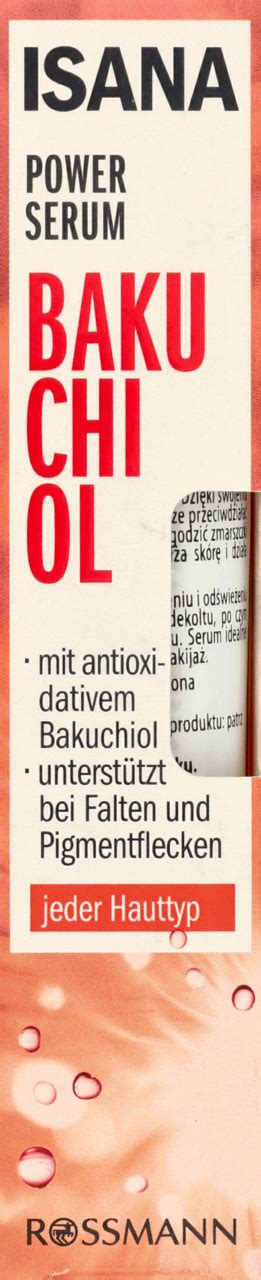 ISANA Serum Z Bakuchiolem 30 Ml Drogeria Rossmann Pl