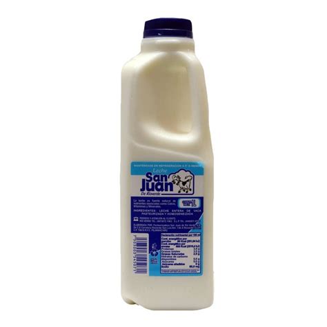 Leche San Juan De Rioverde Entera 1 Lt Walmart