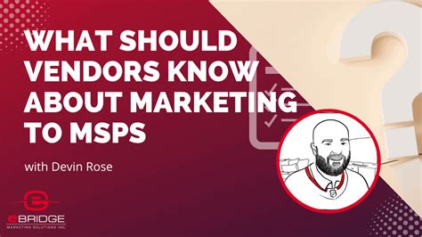 What Vendors Should Know About Marketing To Msps Thb Blog