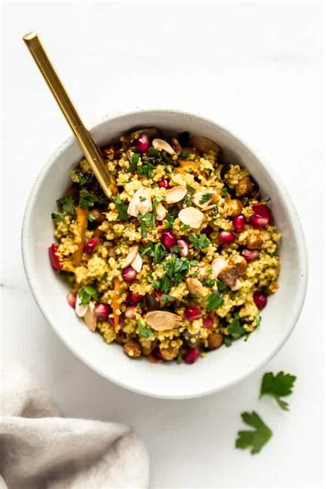 Moroccan Quinoa Salad - Choosing Chia