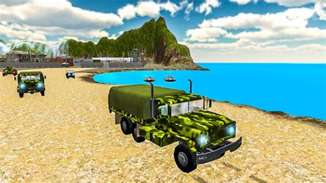 Offroad Army Truck Driving Para Android Descargar