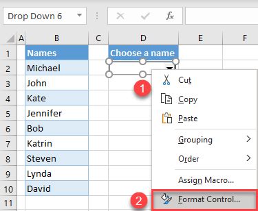 How To Make Create A Combo Box In Excel Automate Excel