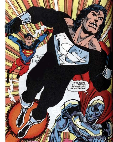 black suit | Superman comic, Dc comics superheroes, Superhero comic