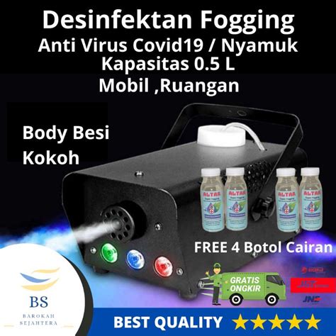 Jual Mesin Fooging Disinfektan Fogging Fog Machine Asap Portable Smoke