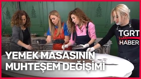 Yemek Masasının Dekotrend ile Muhteşem Değişimi Tacihan Yongacı ile