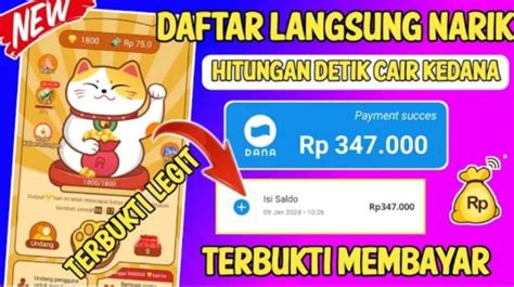 Game Penghasil Saldo DANA Yang Sudah Terbukti Membayar 2024 Cek Disini