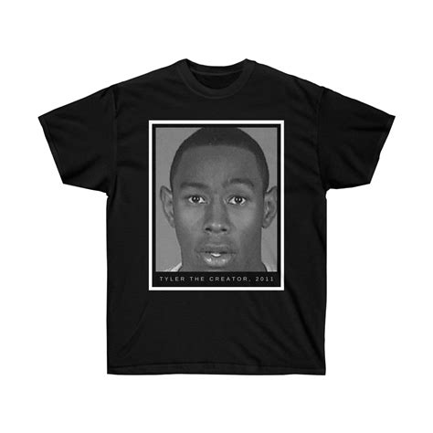 Tyler The Creator Mugshot Tee Sold By Daniela Lopes Sku 41059849 Printerval