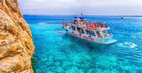 Protaras Daily Boat Trip To Cape Greco And Blue Lagoon Getyourguide