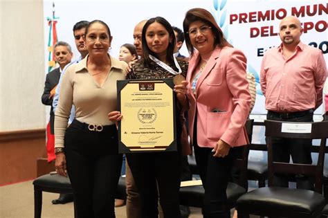 El Mexiquense Hoy Entrega Mariela Guti Rrez Premio Municipal De