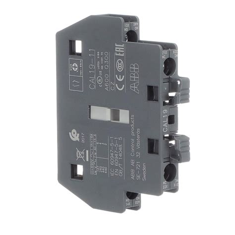 CAL19 11 Abb AUXILIARY CONTACT BLOCK CONTACTOR