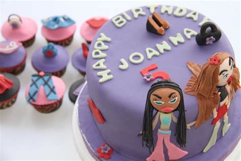 Bratz Cake And Cupcakes Decorated Cake By The Cakesdecor