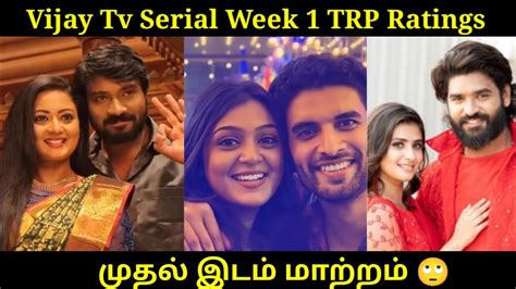 Vijay Tv All Serials Week Trp Ratings All Serials Week Trp