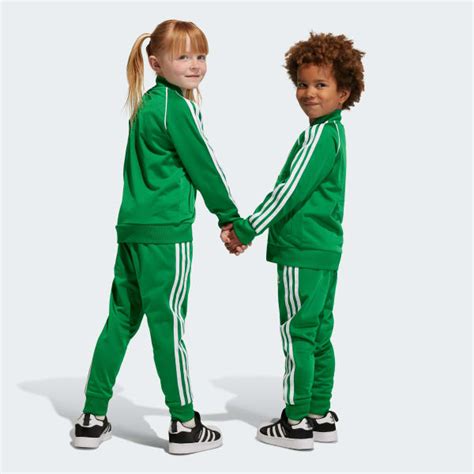 Adidas Adicolor Sst Track Suit Green Free Delivery Adidas Uk