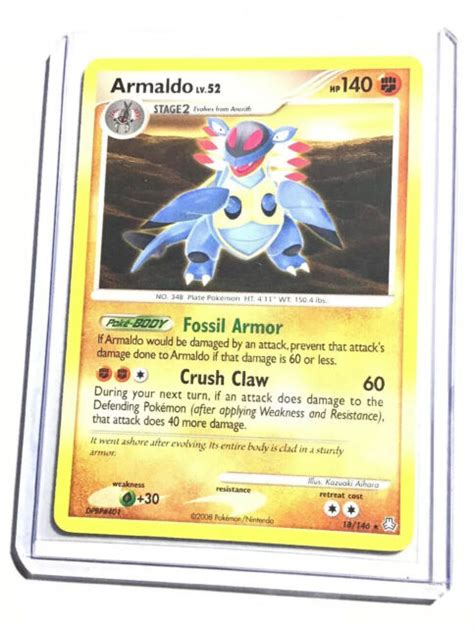 Armaldo Legends Awakened Rare Pokemon Card Nm Ebay