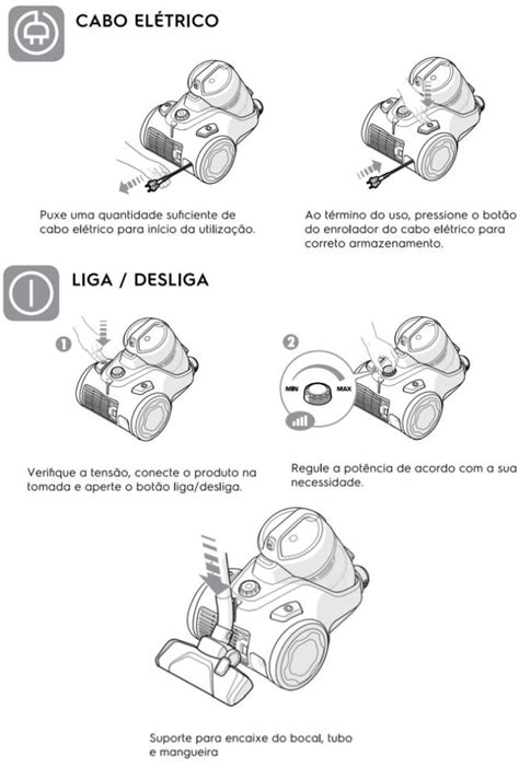 Como Usar O Aspirador De Pó Electrolux Eas31 Eletro Home